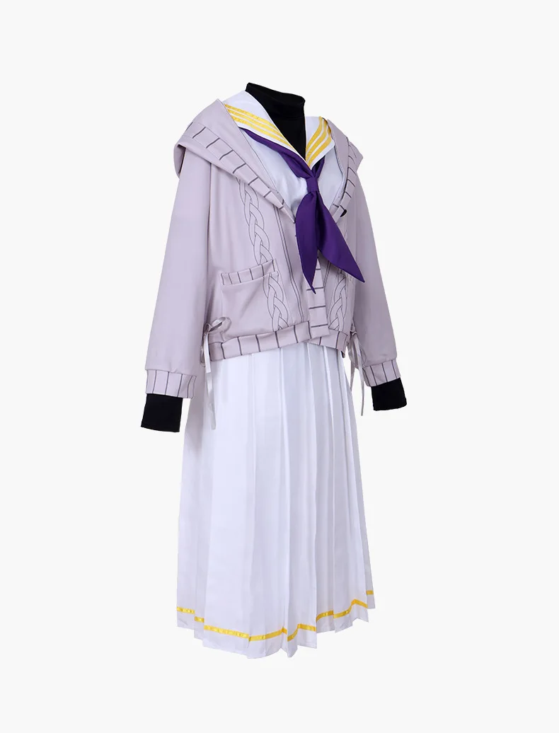 Унисекс аниме Cos Kozeki Ui косплей костюм Хэллоуин униформа индивидуальный размер