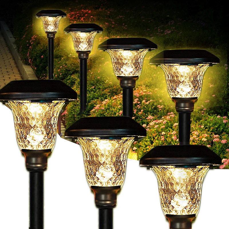 

Солнечные светильники для газонов теплые