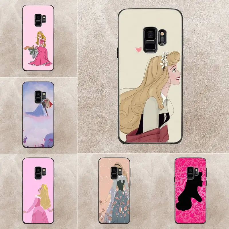 

Sleeping Beauty Aurora Princess Phone Case For Samsung Galaxy J200 J2 Prime J2 Pro J6 2018 J250 J4 Plus J415 J5 Prime J7