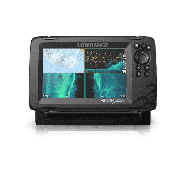 Фото Эхолот LOWRANCE HOOK REVEAL 7X TRIPLESHOT с функцией обнаружения рыбы №3