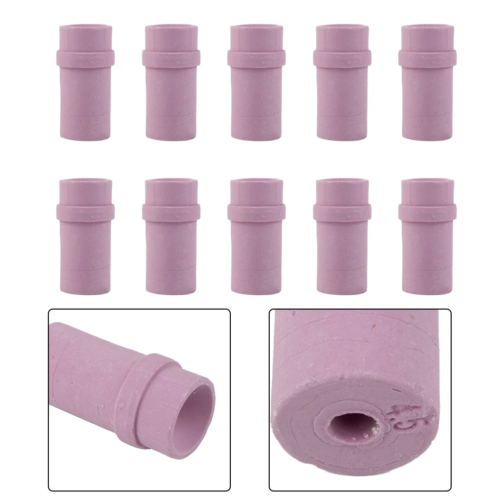10pcs Sandblaster Ceramic Nozzle Tip 35mm Air Siphon Sand Blasting Nozzle Blasting Tool For Industrial Machinery Parts