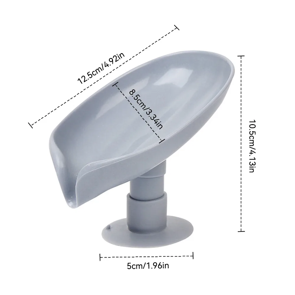 Держатель мыла в форме листа для ванной комнаты Коробка контейнер хранения