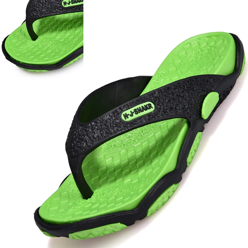 Hot Sale Large Size Men's Vacation Beach Sandals Travel Leisure Outdoor light Flip-Flops Indoor Home Slippers 39-45#