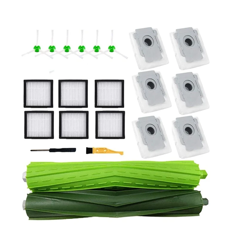 

1 Set of Replacement Parts for IRobot Roomba I7 I7 + I7 Plus E5 E6 E7 Series Vacuum Cleaner Accessory Set
