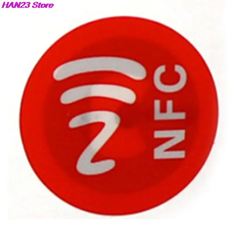 1Pcs Waterproof PET Material NFC Stickers Smart Adhesive Ntag213 Tags For All Phones Drop Shipping | Tag