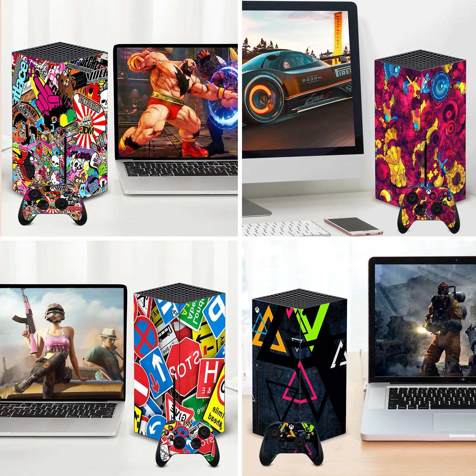 Наклейка для консоли Xbox серии X чехол и контроллера Бесплатная защита оптовая