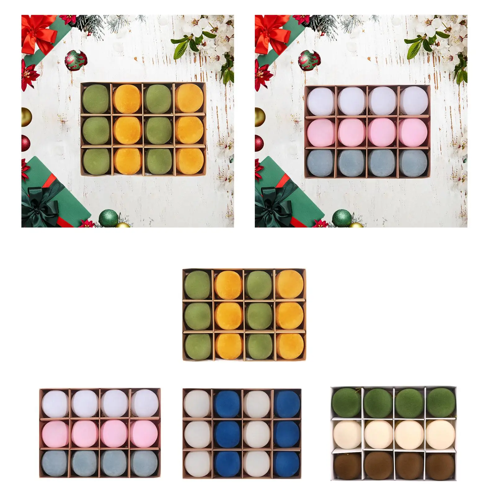 12 украшений из елочных шаров размером 3 15 дюйма для дня рождения праздника