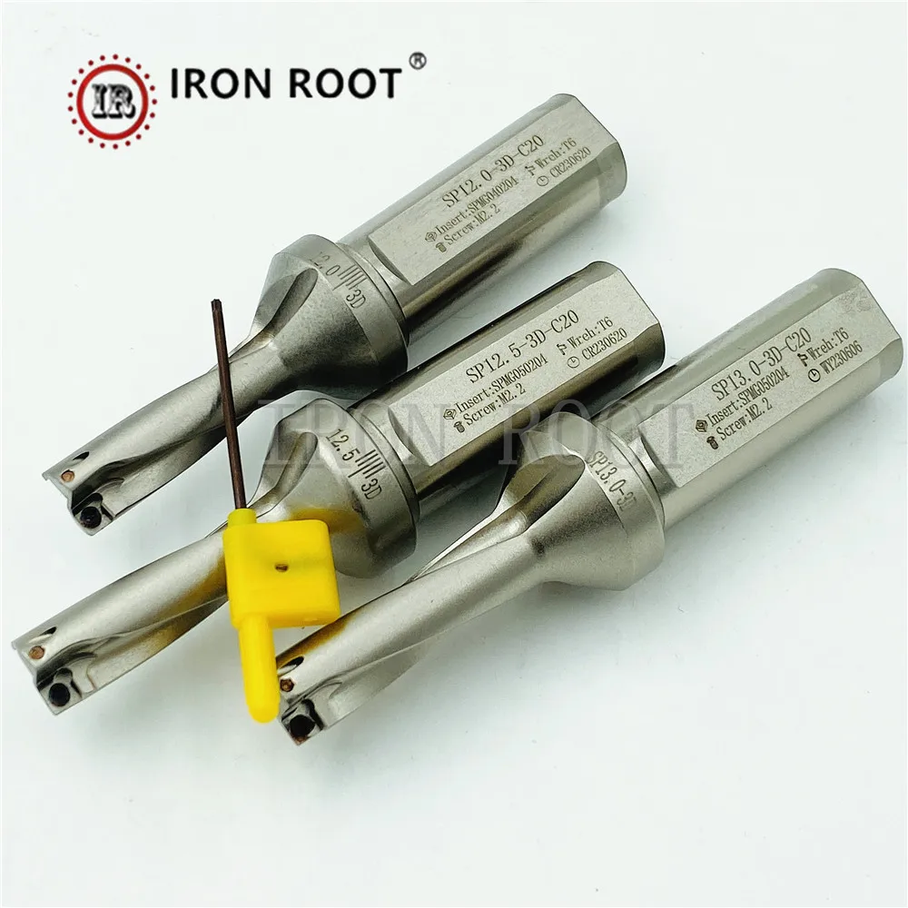 Индексируемая вставка для сверла серии IRON ROOT SP 3D U-образное сверло с усиленным