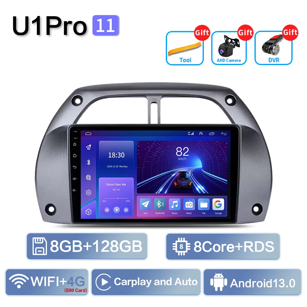 

Для Toyota RAV4 Rav 4 2001 2002 2003 2004 2005 2006 Автомобильный радиоприемник Мультимедийный плеер 2 Din Carplay Стерео GPS DVD