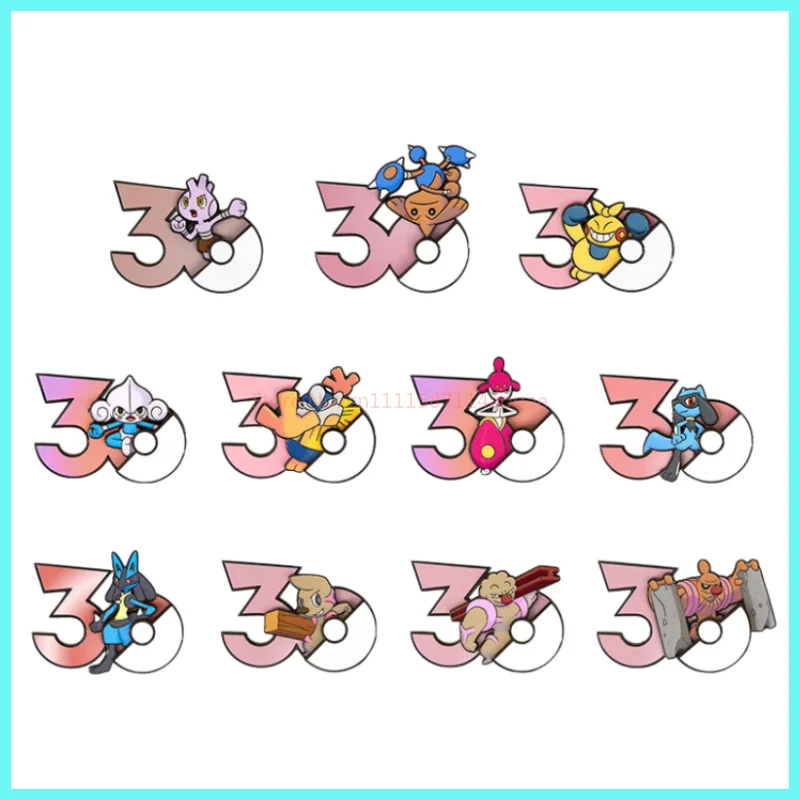 Магнит на холодильник к 30-летию PokéMon: Лукарио и Корайдон (боевые типы), аниме-мерч, декор для дома, для коллекционеров (art.: 3920dac08cfef) - 3920dac08cfef