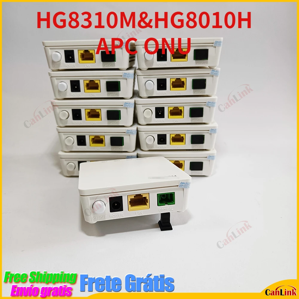 

10PCS Brand New XPON HG8310M GPON EPON GE ONU HG8010H 8310M 8010H Fiber Optic Class B+ FTTH Terminal Router Free Shipping
