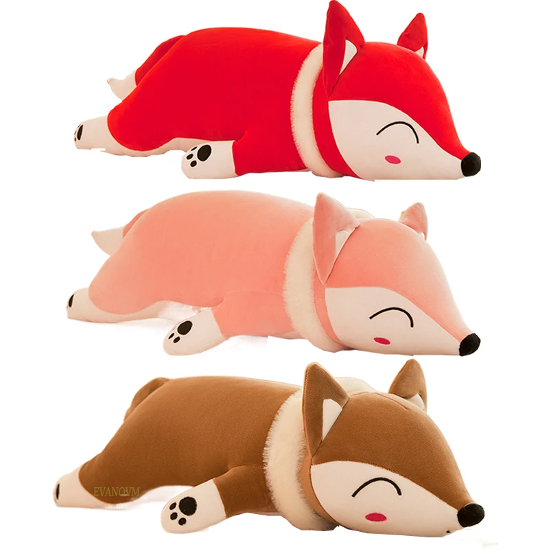 

35-70cm Kawaii Dolls Stuffed Animals & Plush Toys for Girls Children Boys Toys Plush Pillow Fox Stuffed Animals Soft Toy Doll