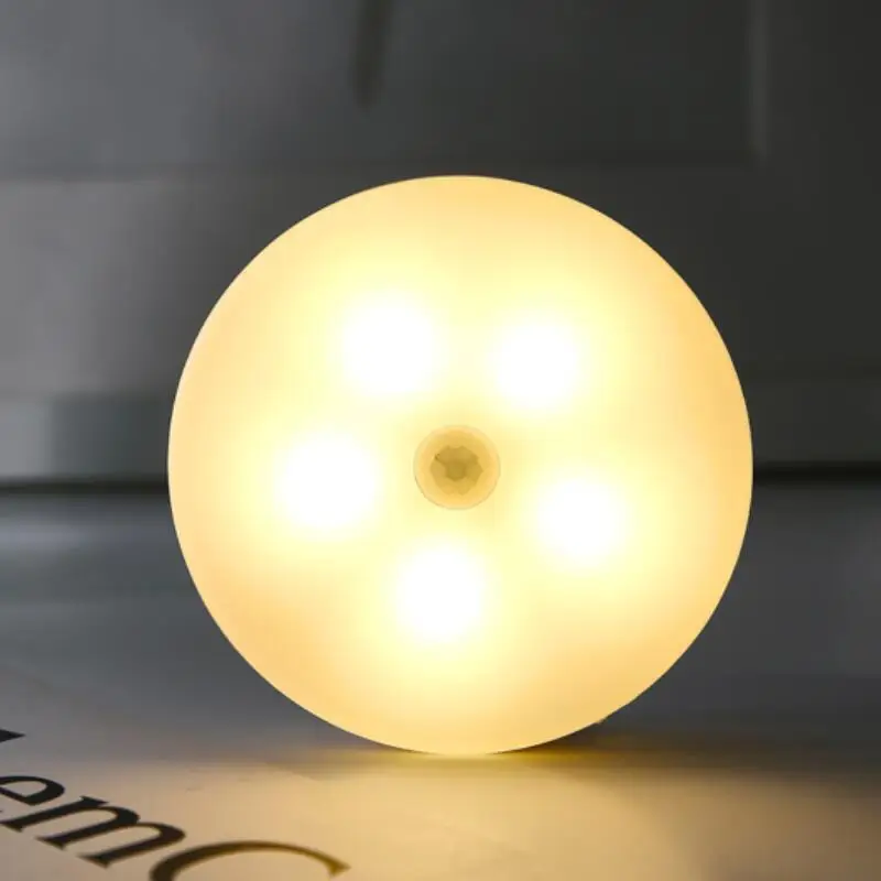 

ZK50 Intelligent Human Body Induction Night Light LED Lithium Battery Magnetic Suction Place Aisle Wardrobe Light