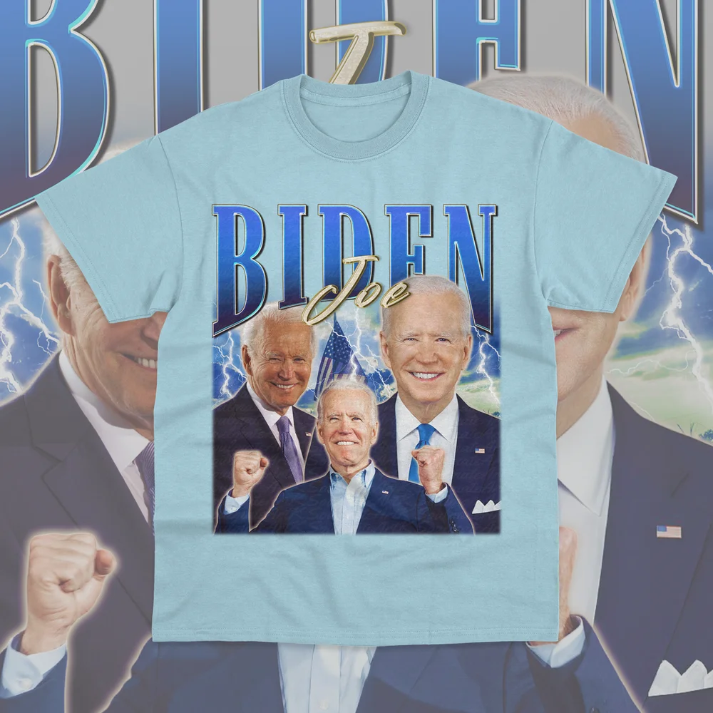 Футболка унисекс с принтом Джо биден