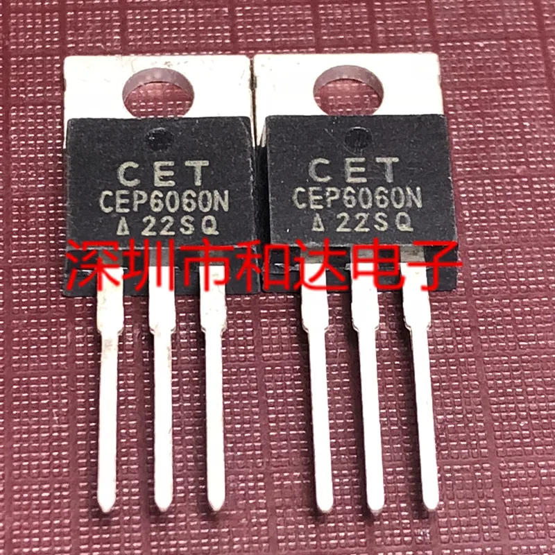10шт CEP6060N 60В 60А