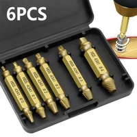 damaged screw extractor drill bit set 126pcs stripped broken screw bolt extractor remover easily take out demolition tools