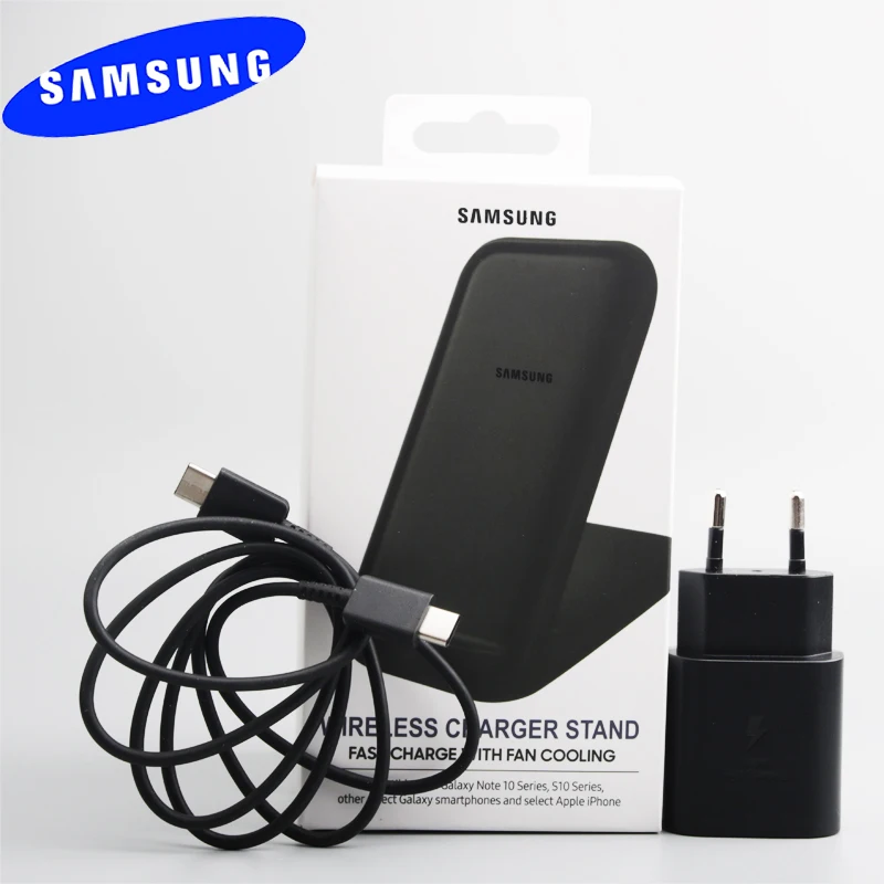 Оригинальное Быстрое беспроводное зарядное устройство для Samsung Galaxy S21/S20/Ultra/10/S9/S8