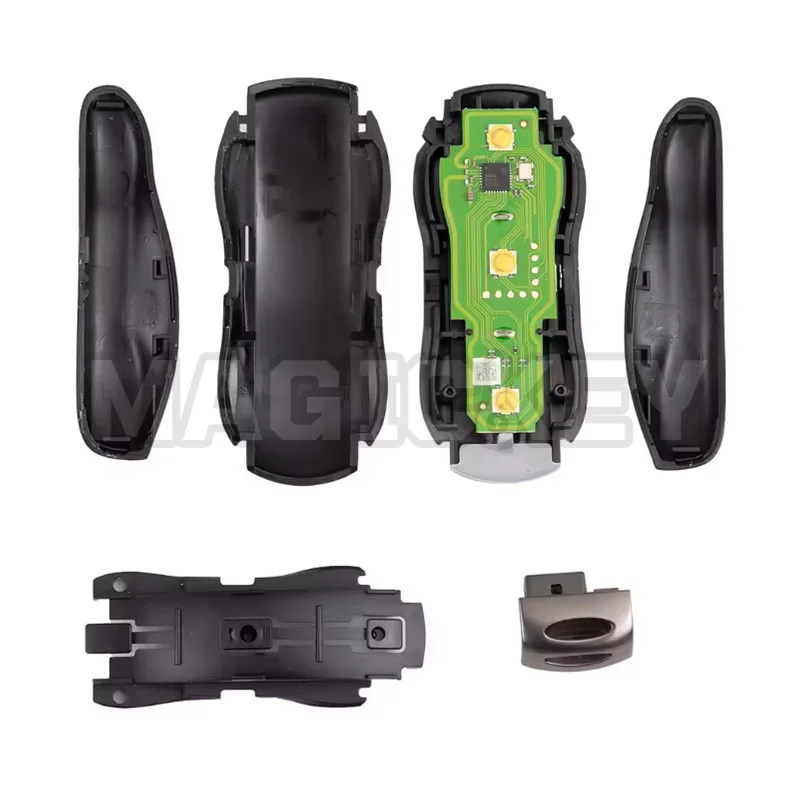Фото Xhorse VVDI XSSC01EN XM38 TOY.T Универсальный смарт-ключ в стиле суперкара, глянцевый черный цвет, 3 кнопки №5