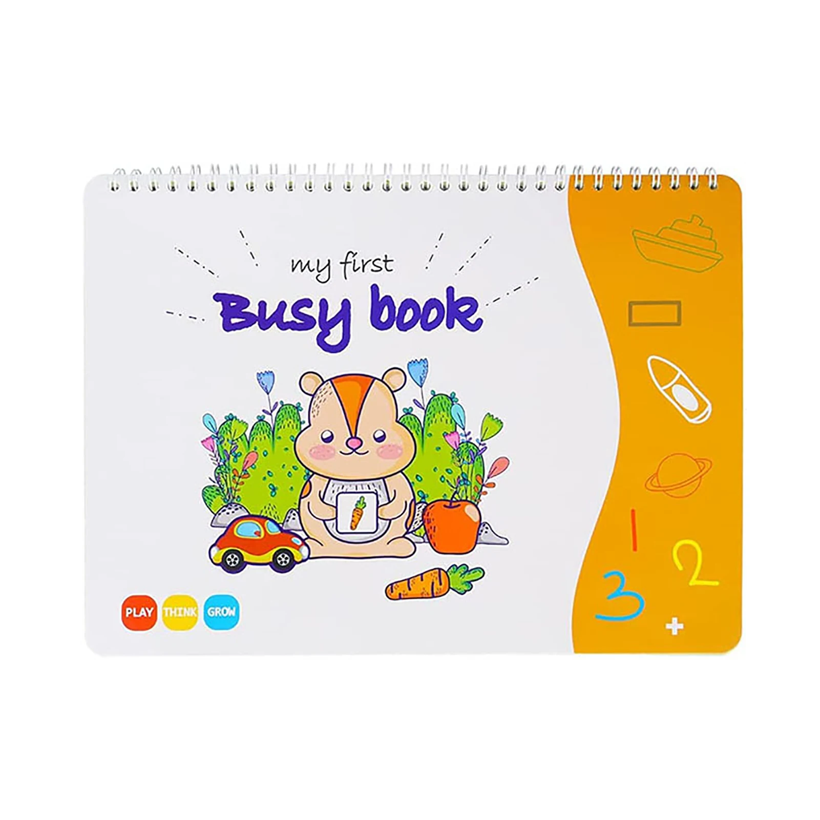

Baby Busy Books Montessori Toddler Book Toddlers Busy Book 0-6 Educational Children Kids DIY Sticker Toy Interactive Book