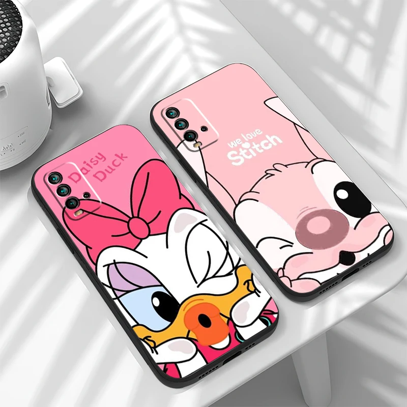 

DISNEY Mickey Phone Cases For Xiaomi Redmi Note 8 9 Pro Note 9S 8T Cases Coque Back Cover Original Soft Smartphone TPU Carcasa