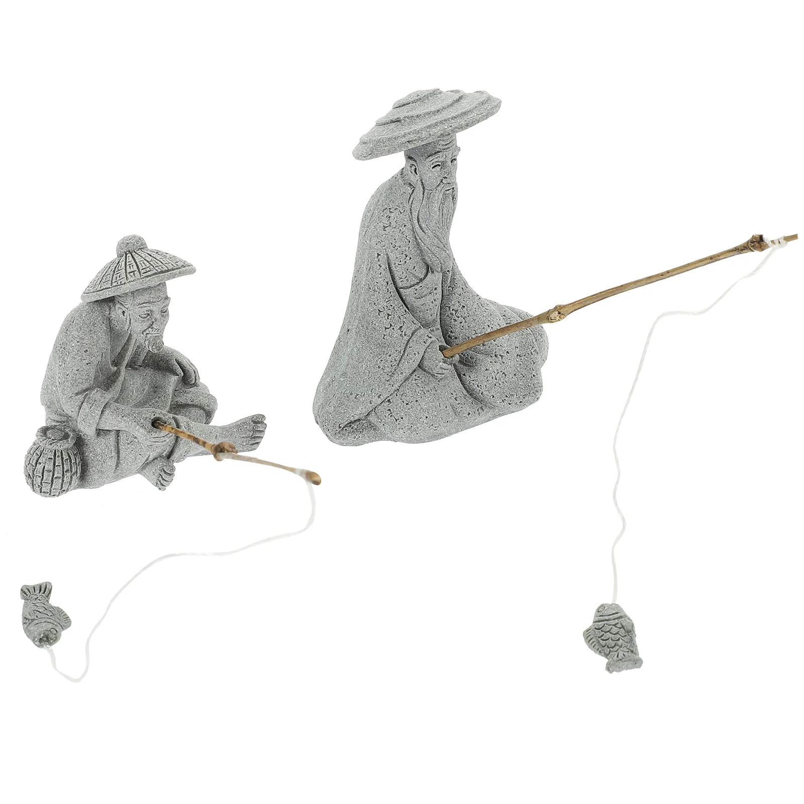 

Accessories Garden Action Figures Party Supplies Asian Decorationsations Fisherman Sculpture for Decor Statue