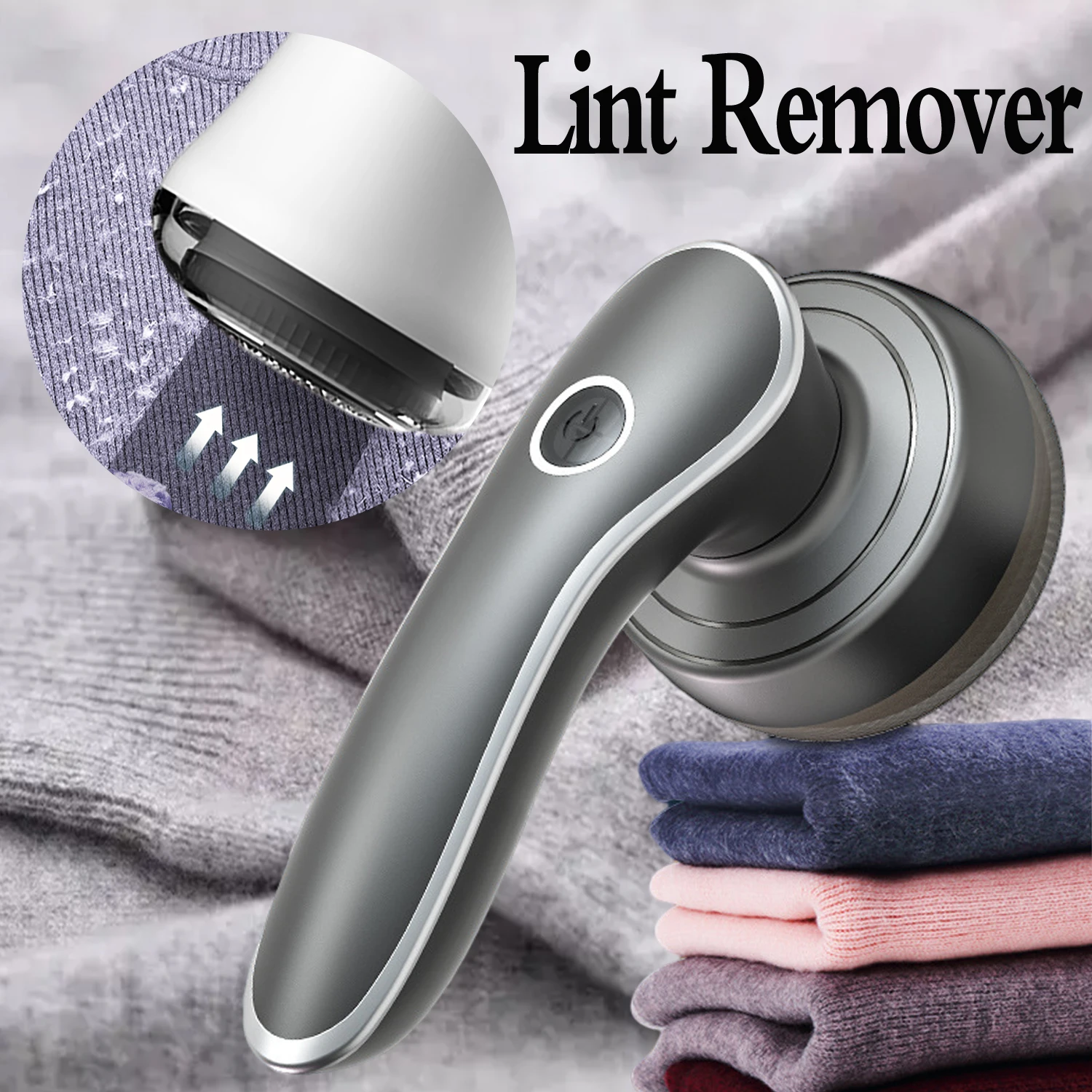 

Portable Pellets Lint Remover for Clothing fuzz Fabric Shaver Removes Electric Clothes Sweater Shaver Spools Removal Device
