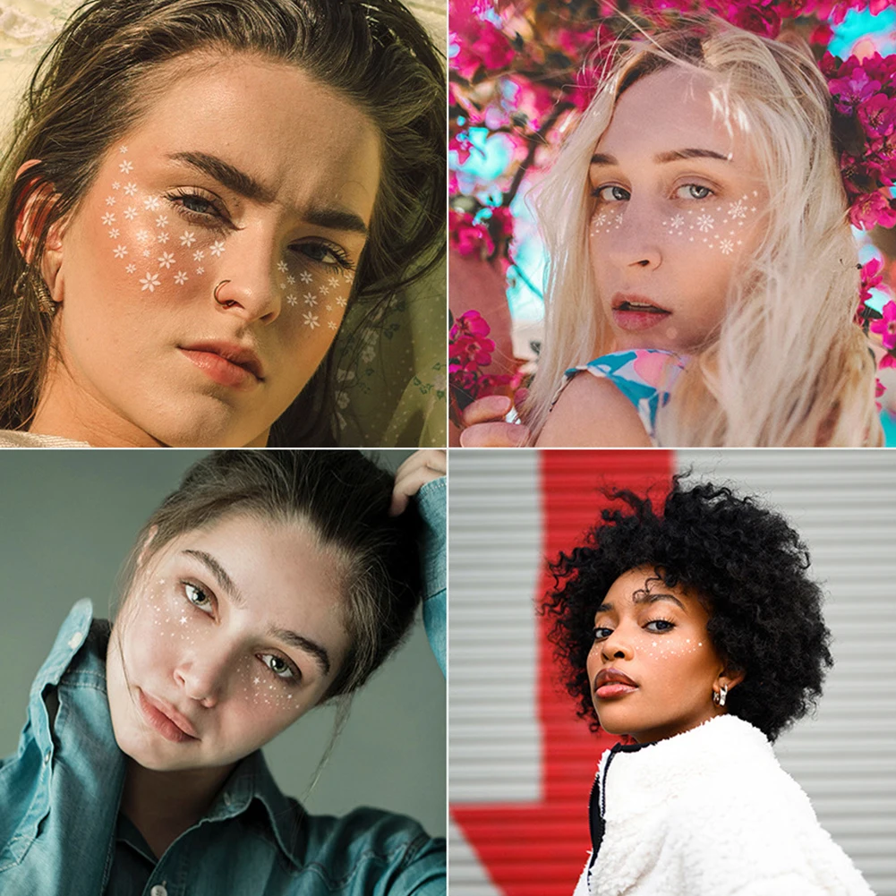 Водостойкая временная татуировка-наклейка черные английские буквы Дейзи крылья