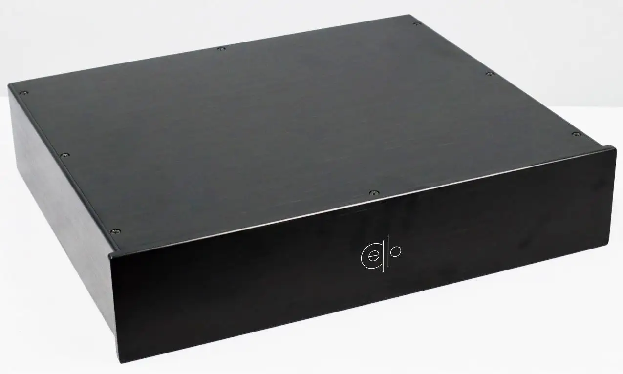 

Анодированный алюминиевый Hi-Fi усилитель W430 H90 d358мм