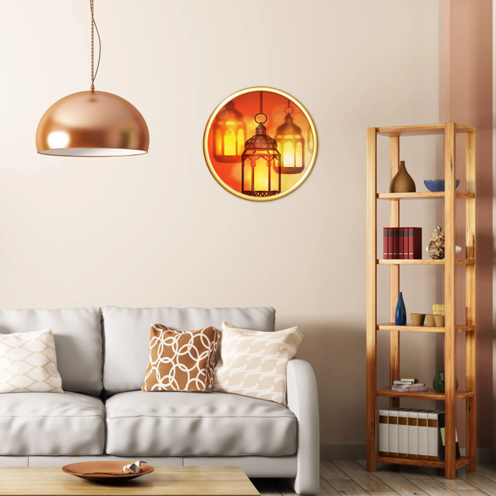 

Eid Mubarak Ramadan Wall DecorMoon Mosque Islam Muslim Stickers Removable Eid Mubarak Ramadan Decals Decoration Room Home Office