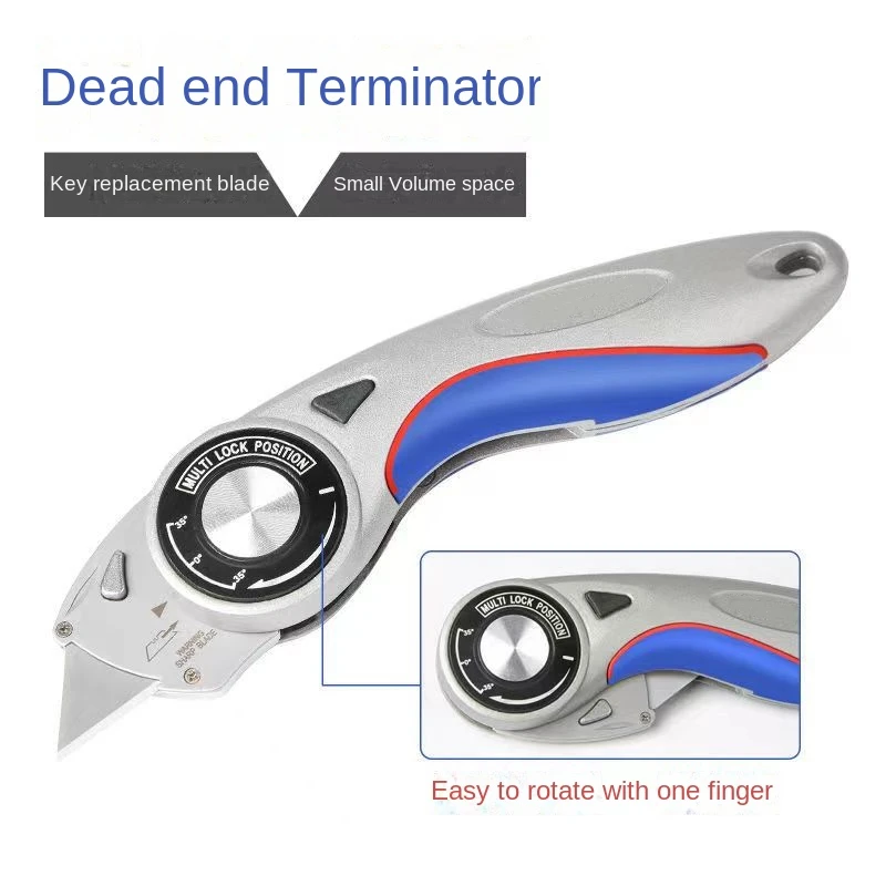 

Multifunction Folding Disc Utility Knife Electrician Cable Stripping Pocket Knife Heavy Duty Cut Carpet Wallpaper Cutter Tools