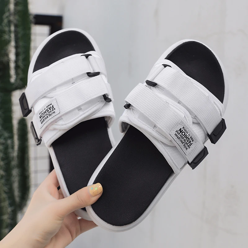 Couple Slippers Women's Summer Beach Shoes Bathroom Home Slippers Non Slip EVA Flat Shoes Lndoor and Outdoor Men's Slippers
