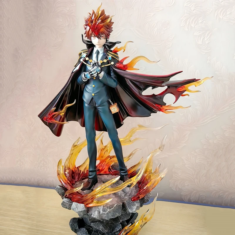 35см реборн! Аниме-фигурка Tsunayoshi Sawada фигурка Katekyou Hitman REBORN! Фигурка Модель Кукла
