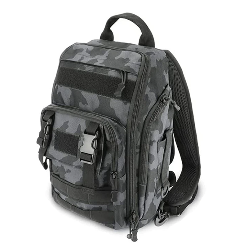 

Fishing Tackle Storage Backpack, Fishing Backpack With Rod Holder, Lightweight Fishing Backpack, Heavy Duty Fishing Bag