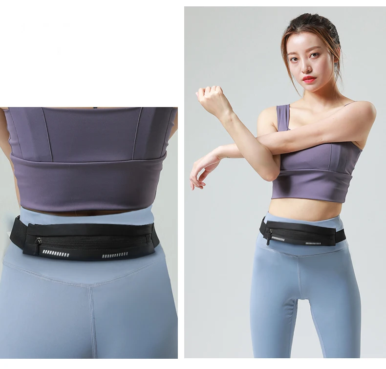 Fashion Running Fanny Pack Waterproof Hiking Cycling Running Belt Fanny Bag Sport Waist Bag Running Accessories