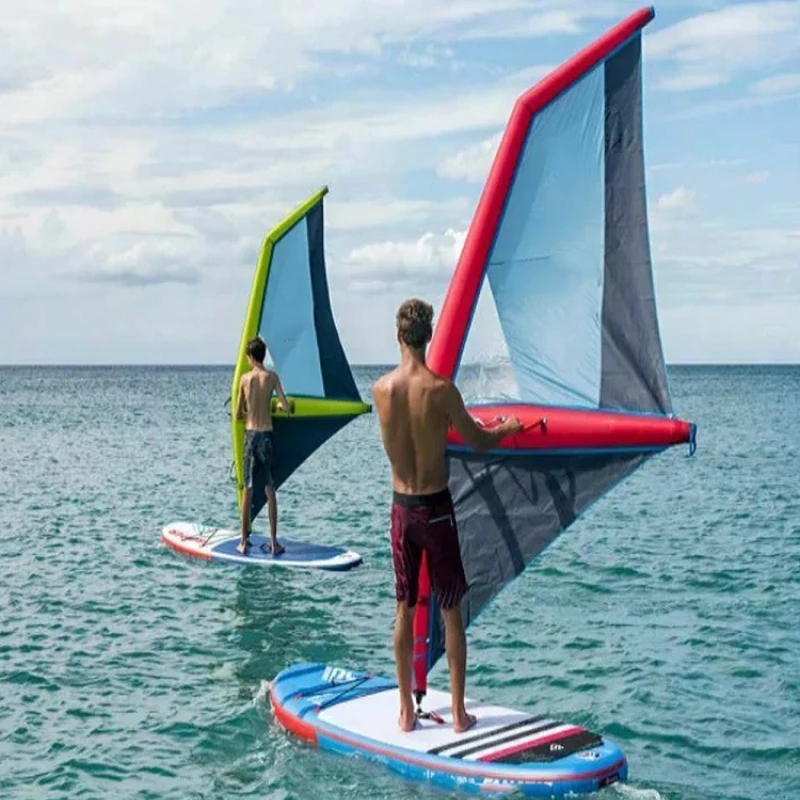 

New Sup Paddle Board Surfing Inflatable Canvas Handheld Sailing Kite Board Kayak Paddle Water Sports