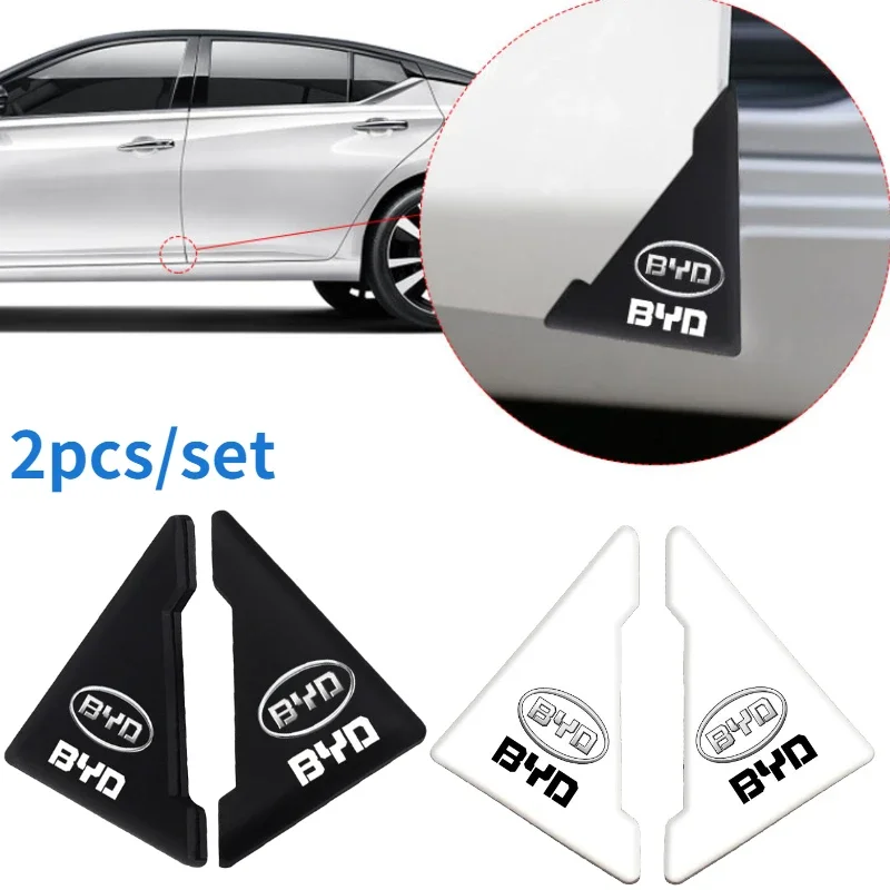 Для BYD Badge G6 S6 Song Yuan Qin Tang Surui L3 F6 S8 M6 F3R S7 G3 E5 Уголок двери автомобиля Наклейка против