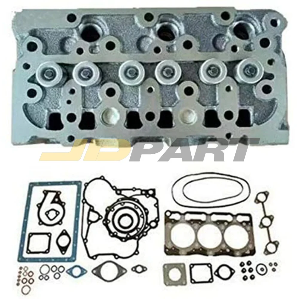 

D782 D782-EBH Cylinder Head ASSY + Gasket Kit For Kubota ZD321 Bobcat 320 322