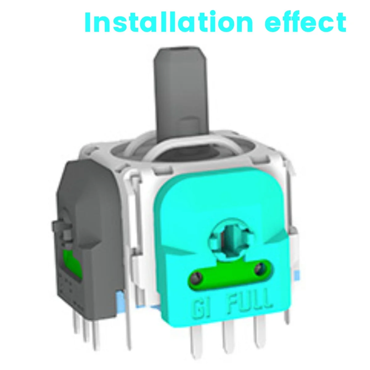 40 шт. модуль датчика потенциометра джойстика Холла для игрового контроллера PS4