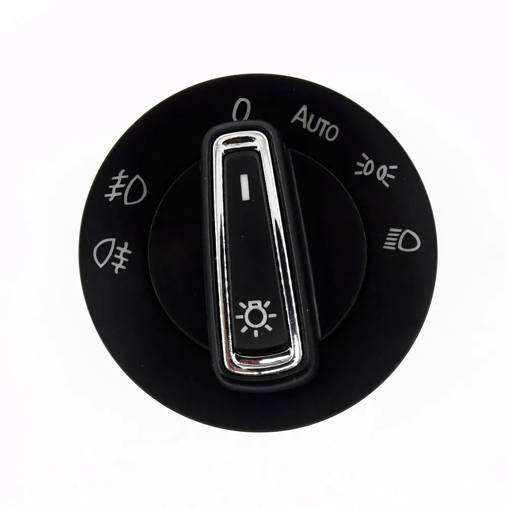 

1 Pcs Auto Chrome Head Light Switch 10Pins for VW Golf MK7 2014 - 2015 5GG 941 431D 5GG941431D 5GG 941 431 D