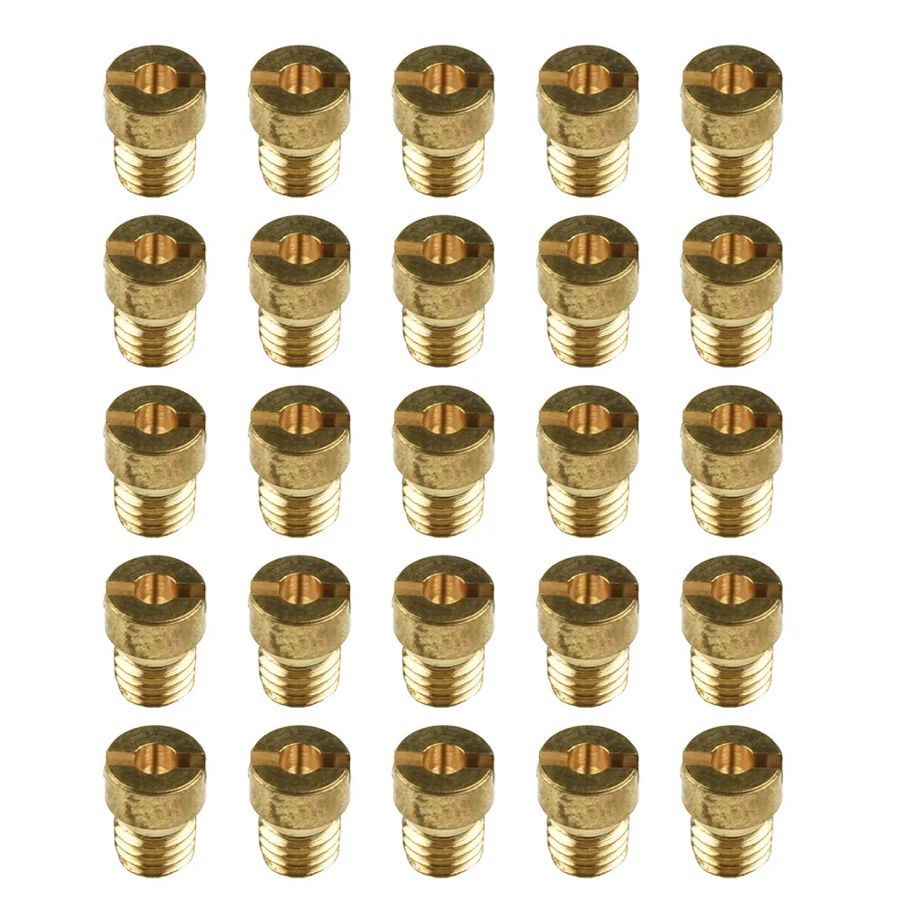 

High Quality Main Jet Replacement Kit Nozzles Parts Set Tuning #55-115 5mm Accessories For Dellorto PHBG SHA SHB