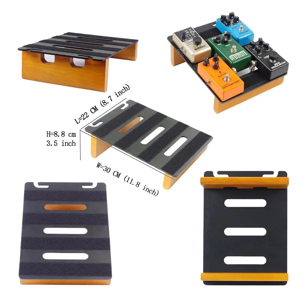 

M1p Splicable Guitar Effect Pedal Board Magic Tape Screwdriver Waterproof Universal Bag Case Compatible Most Effect Pedal