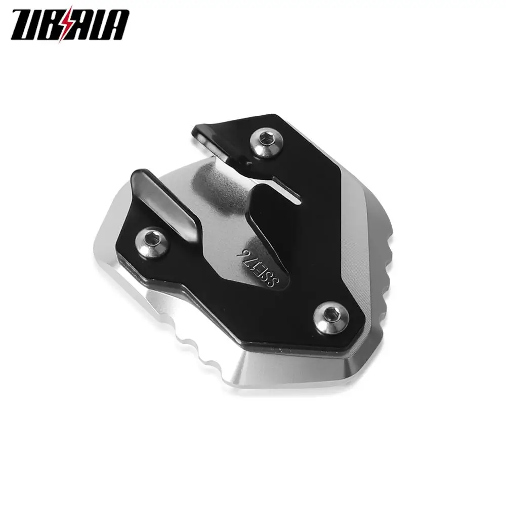 

Motorcycle Stand Pad Foot Side Kickstand Extension Enlarger Support For Tiger800 Tiger 800 XC XRx XR XRt XCa A08 C201 2010-2017