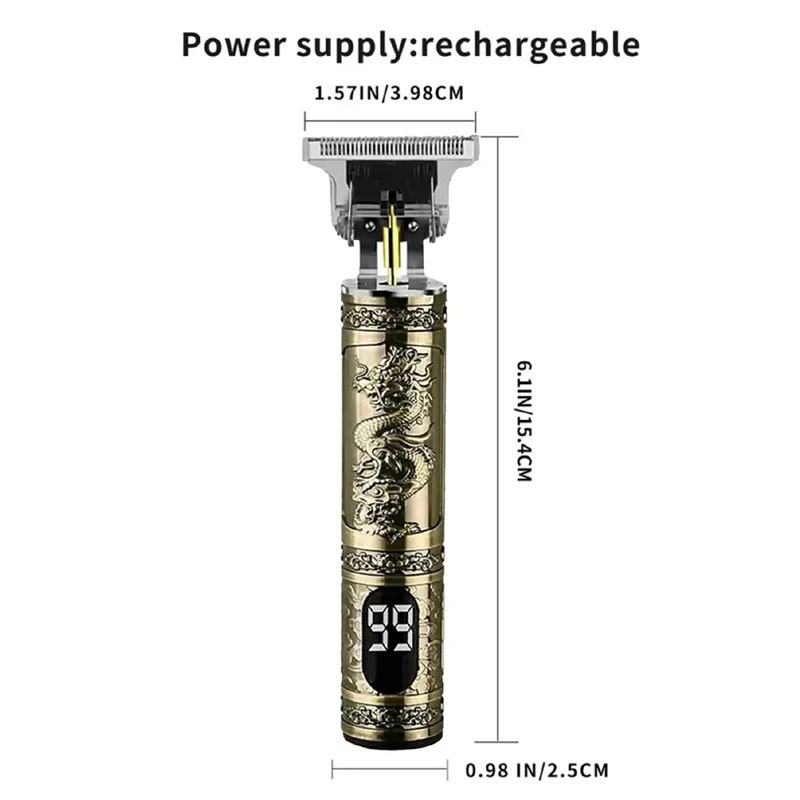 Винтажная Женская Машинка Для Стрижки Волос T9 Профессиональный Электрический