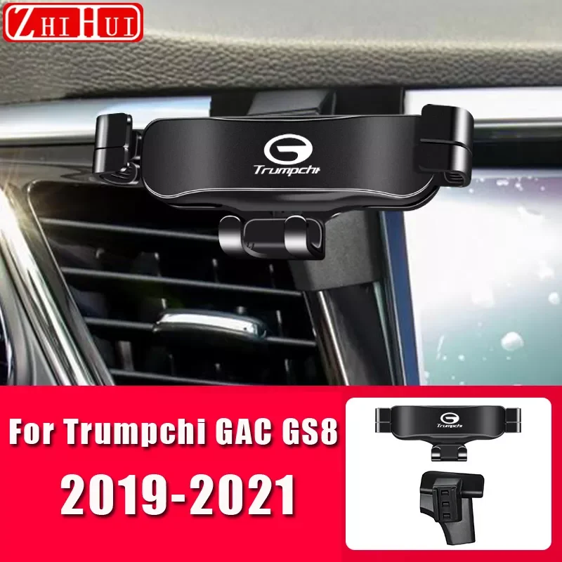 

Car Styling Mobile Phone Holder For Trumpchi GAC GS5 GS8 2019-2022 Air Vent Mount Gravity Bracket Stand Accessories