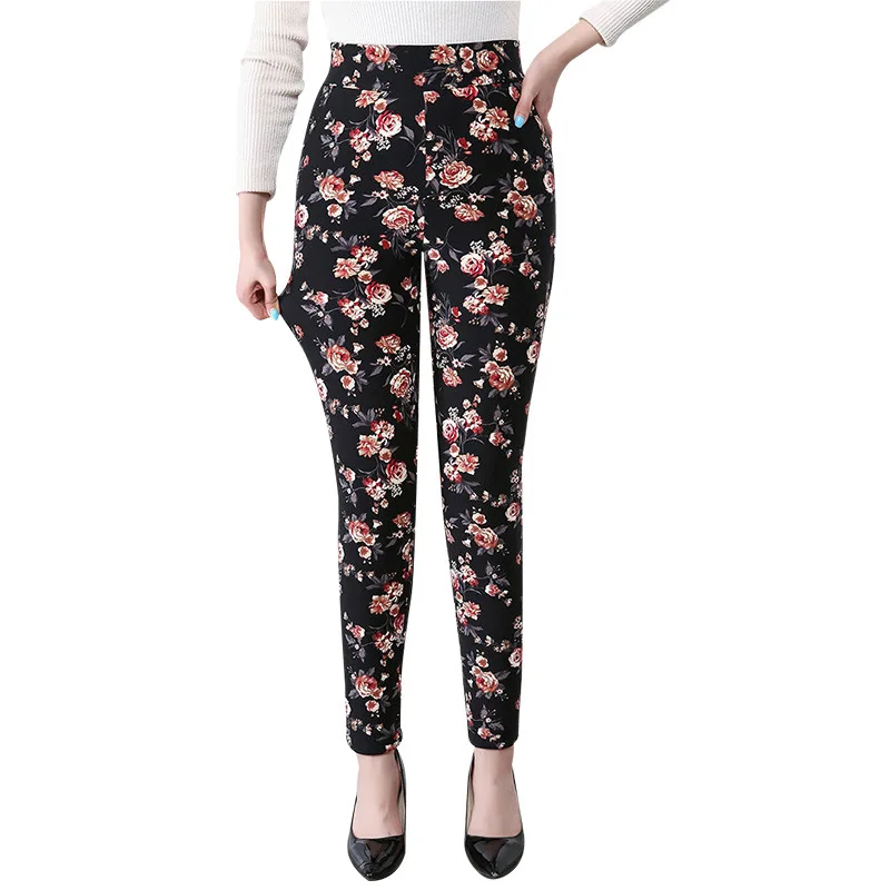 velvet thick outdoor women small foot cotton pants women warm camel velvet large size velvet pants high waist winter base pants