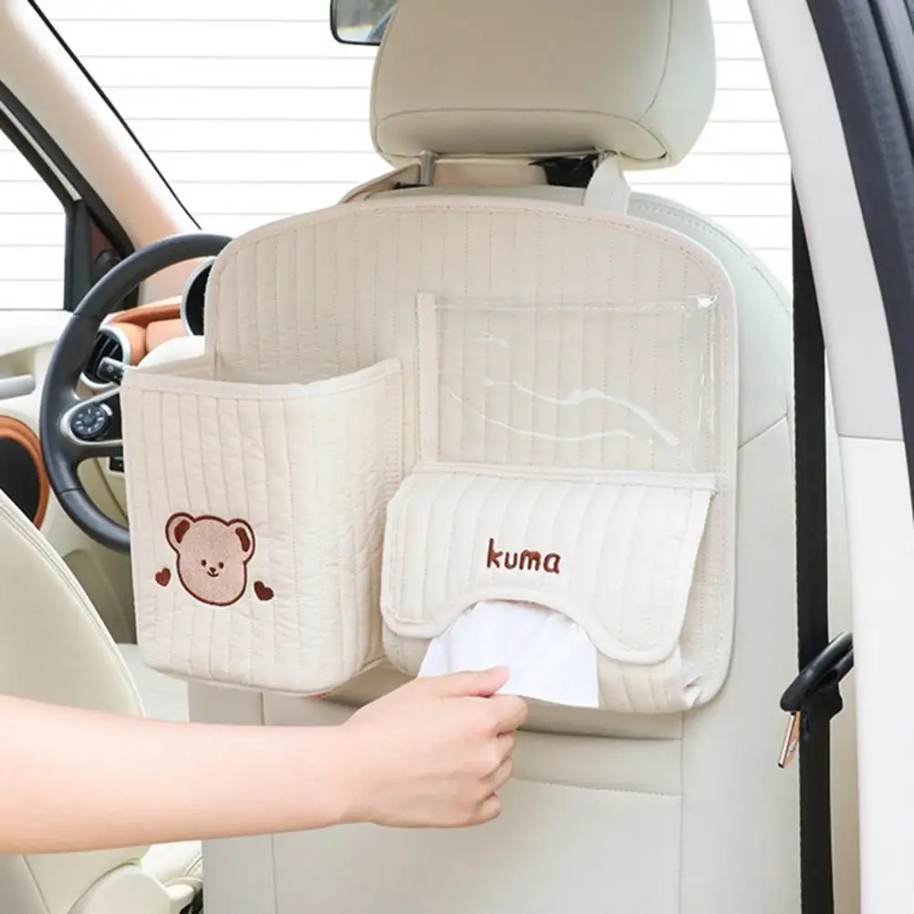 

Практичная сумка для хранения на заднем сиденье, экономящая пространство, фотоподвесной органайзер для заднего сиденья автомобиля