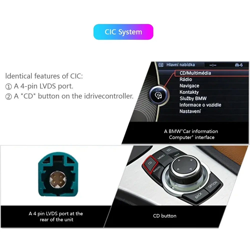 Idoing ID7 ID8 ID8.5 UI 12 3 дюйма Android 13 Qualcomm для BMW X1 F48 X2 F49 (2016-2017) NBT и 2018-2020 EVO 8G + 128G