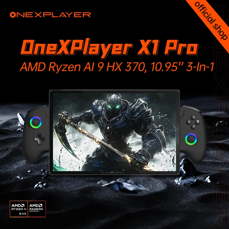 Фото Набор аксессуаров для портативных устройств OneXPlayer - защитная пленка для экрана, джойстик, USB-кабель и запасные части для консолей ONE-NETBOOK №2