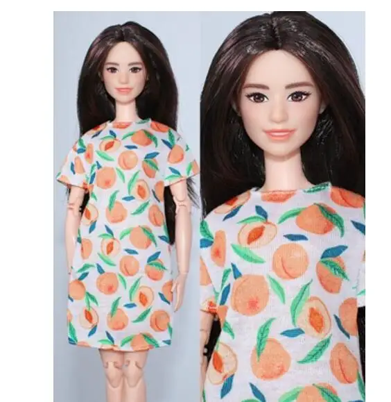 Игрушка MB3 красивое модное белое платье розовая одежда для ваших кукол 1/6 FR FR2 Xinyi ST