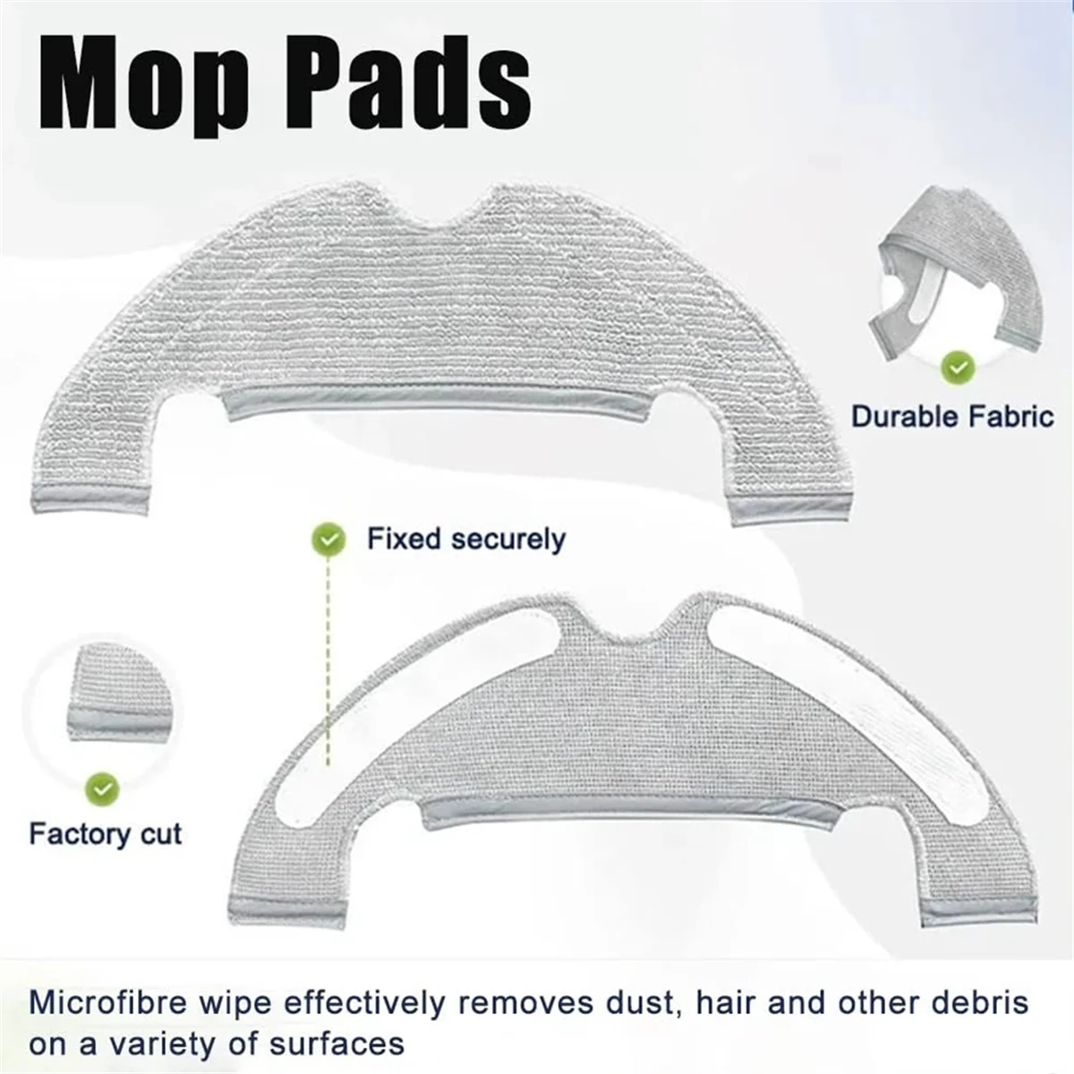 Набор аксессуаров для робота-пылесоса Bot D9 Plus основная боковая щетка тряпка